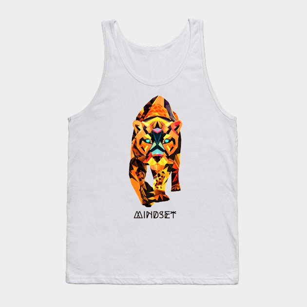 Mindset Tiger Tank Top by Handy Unicorn